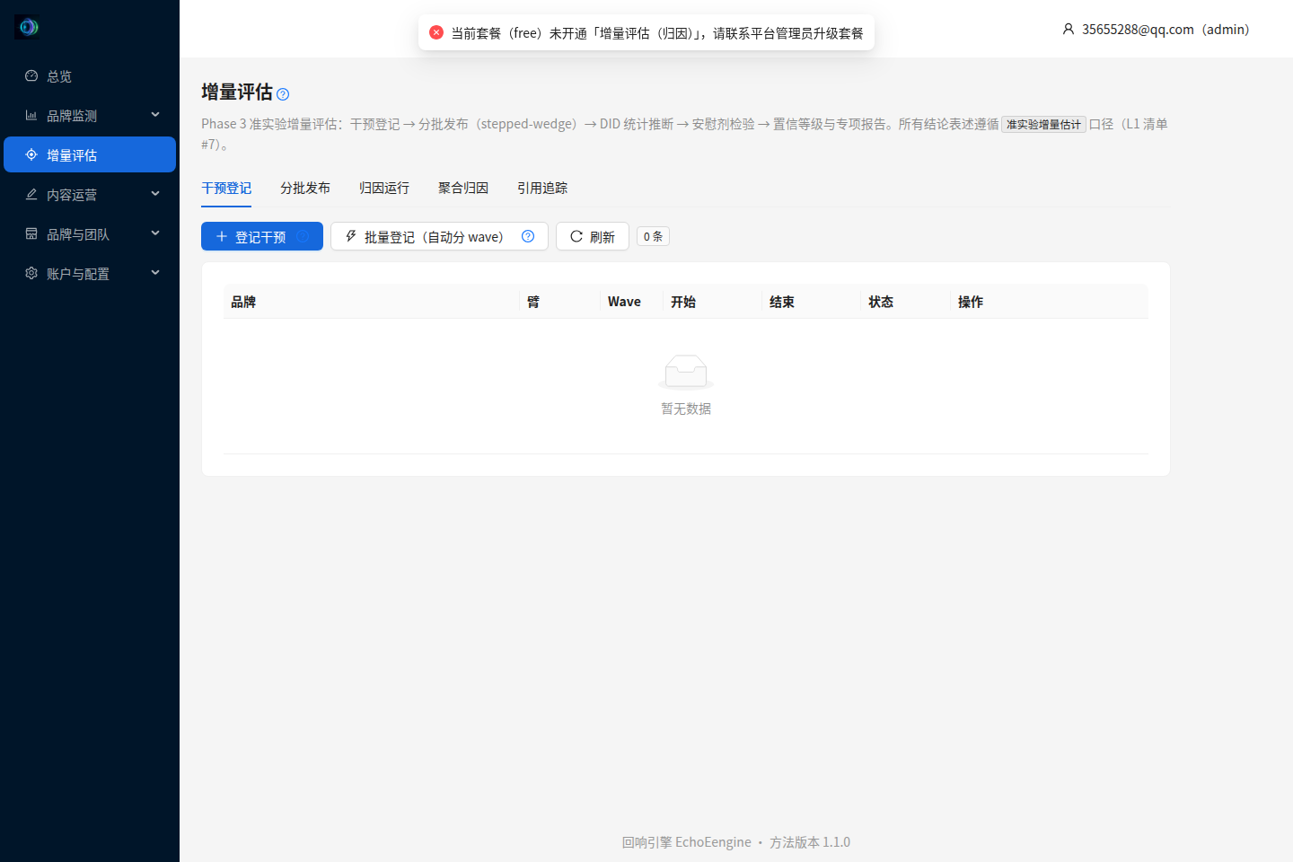 干预登记